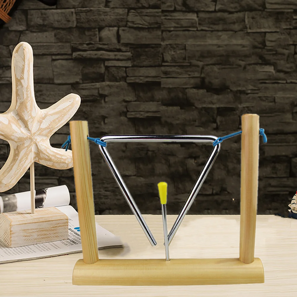 Music Hand Percussion Instrument Triangle Bell Beginner Musical for Kids Striker Toys
Music Hand Percussion Instrument Triangle Bell Beginner Musical for Kids Striker Toys