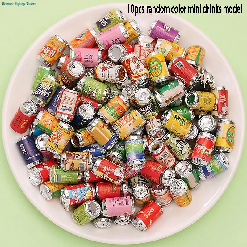 10Pcs Dollhouse Mini Simulation Drinks Dollhouse Kitchen Decoration Dolls House Accessories Pretend Play Toy Random Color
10Pcs Dollhouse Mini Simulation Drinks Dollhouse Kitchen Decoration Dolls House Accessories Pretend Play Toy Random Color