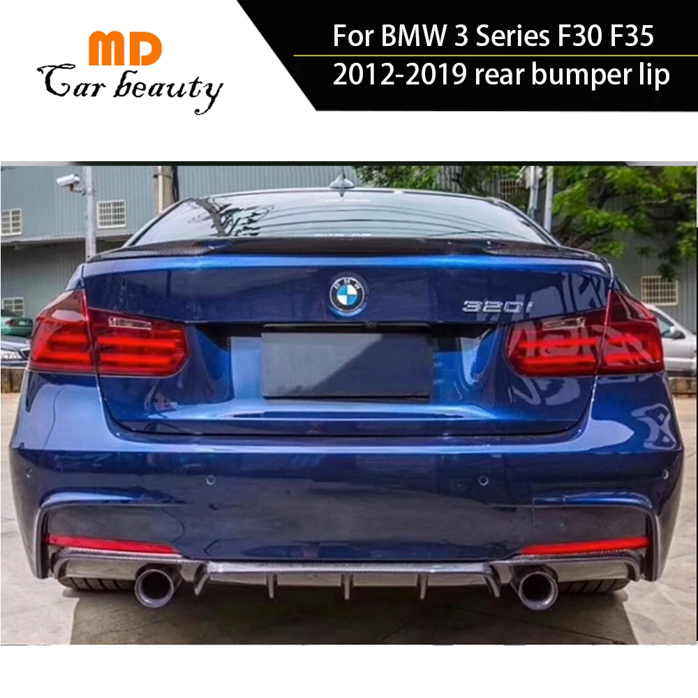For BMW 3 Series F30 F35 Rear Bumper Carbon Fiber 2012-2019 Spoiler Lip Trunk Wing Body Kit Molding Splitter Cover Trim
For BMW 3 Series F30 F35 Rear Bumper Carbon Fiber 2012-2019 Spoiler Lip Trunk Wing Body Kit Molding Splitter Cover Trim