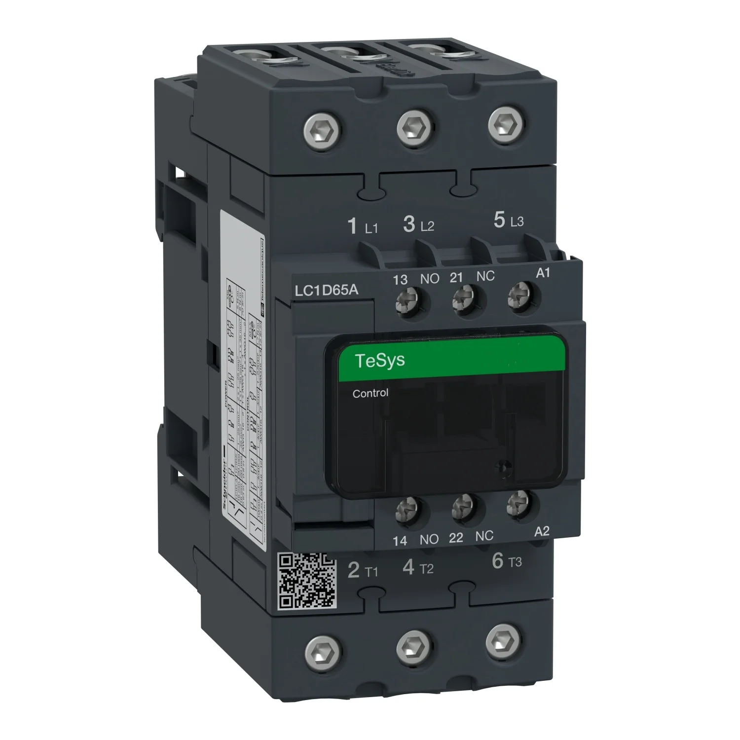 Контактор IEC LC1D65AE7C LC1D65AE7, нереверсивный, 65A, 40HP при 480VAC, до 100kA SCCR, 3-фазный, 3 NO, 48VAC 50/60H
Контактор IEC LC1D65AE7C LC1D65AE7, нереверсивный, 65A, 40HP при 480VAC, до 100kA SCCR, 3-фазный, 3 NO, 48VAC 50/60H