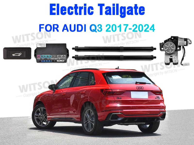 Умные электрические автомобильные запчасти для задних ворот Audi Q3 2017-2024, Интеллектуальный подъемник задних ворот, автомобильные аксессуары для открытия и закрытия багажника
Умные электрические автомобильные запчасти для задних ворот Audi Q3 2017-2024, Интеллектуальный подъемник задних ворот, автомобильные аксессуары для открытия и закрытия багажника