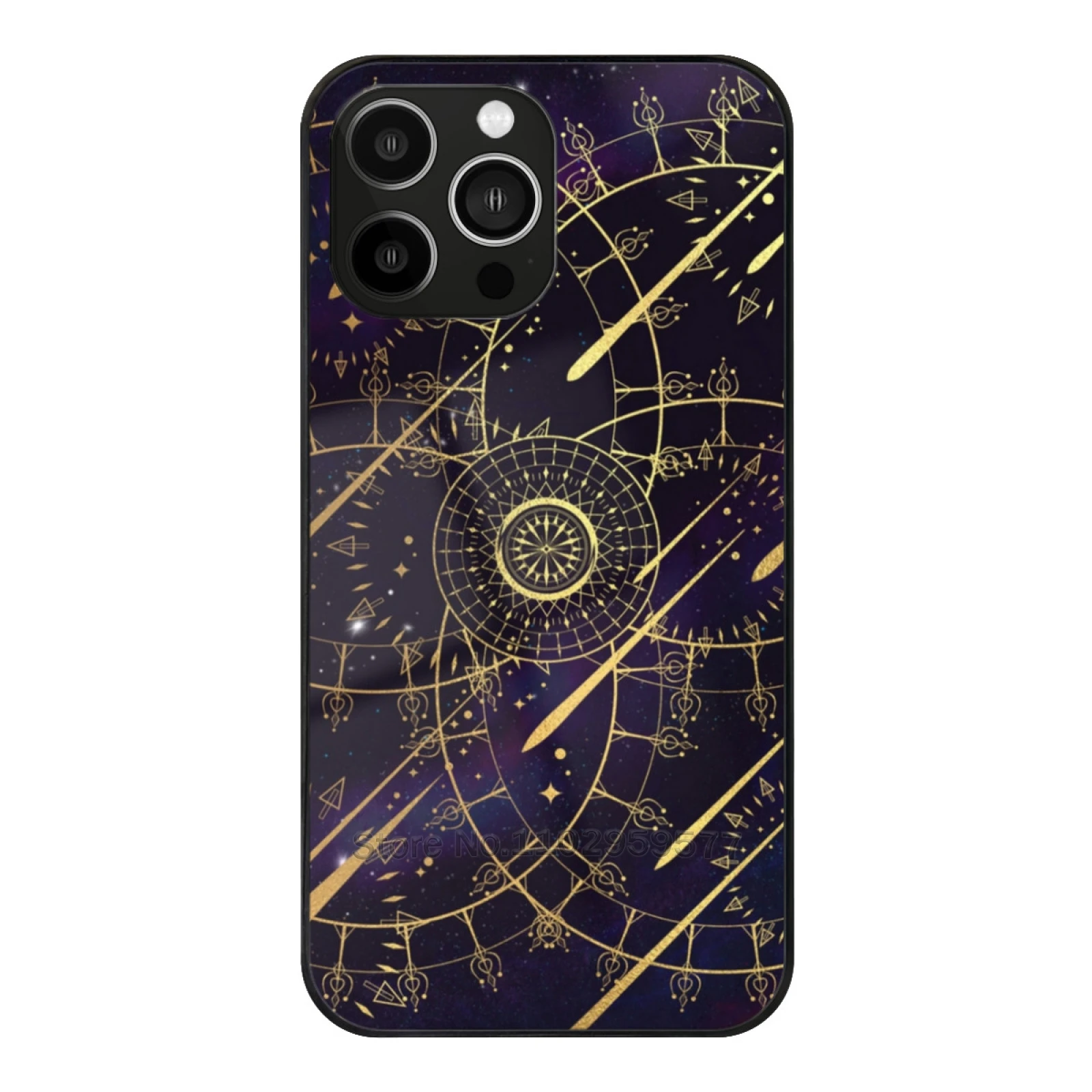 

Macrocosmos-Ffxiv Astrologian Ast Inspired Artwork Glass Phone Case For Iphone 15 14 11 12 13 Pro Xr X 7 8 Xs Max 6S 5S Plus