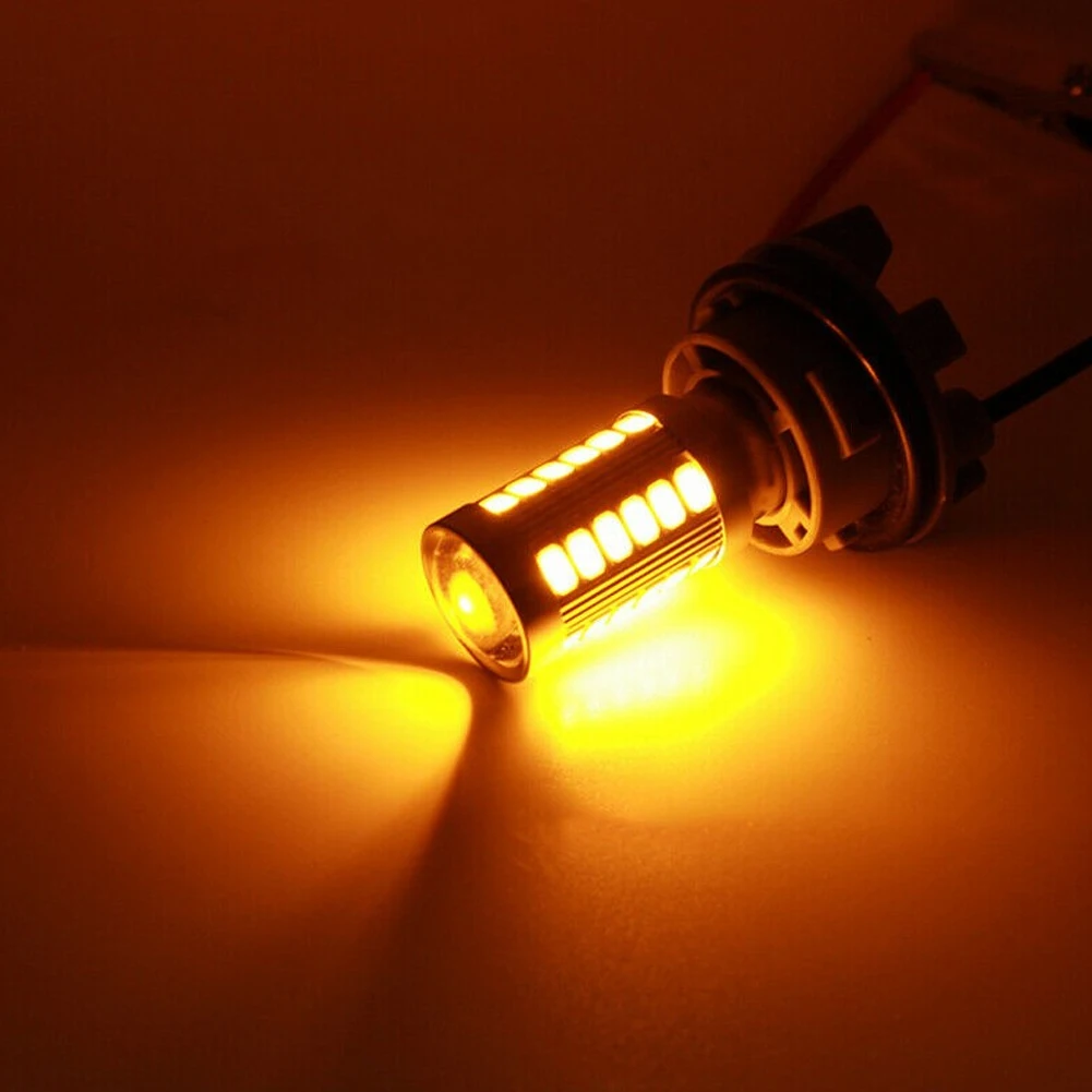 YELLOW Turn Signal LED 3000K 33LED 581 BA15S PY21W 4Pcs Easy Installation Low Power Consumption REAR INDICATOR
YELLOW Turn Signal LED 3000K 33LED 581 BA15S PY21W 4Pcs Easy Installation Low Power Consumption REAR INDICATOR
