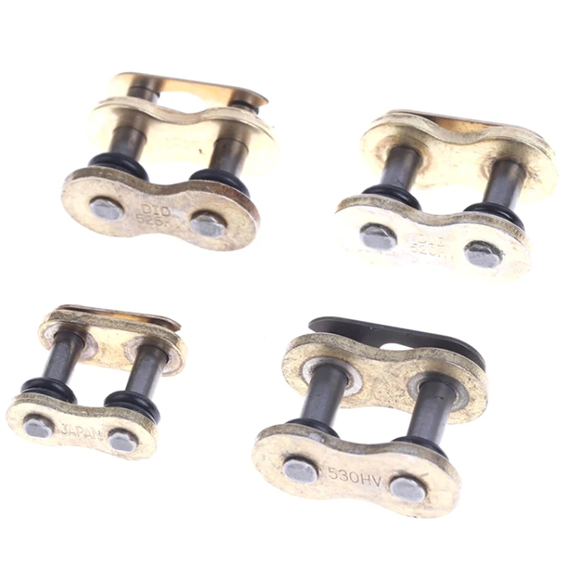 

Motorcycle Chain Buckle Ring Link 428 520 525 530 Heavy Chain Connecting Connector Master Joint Link With O-Ring Chain Lock