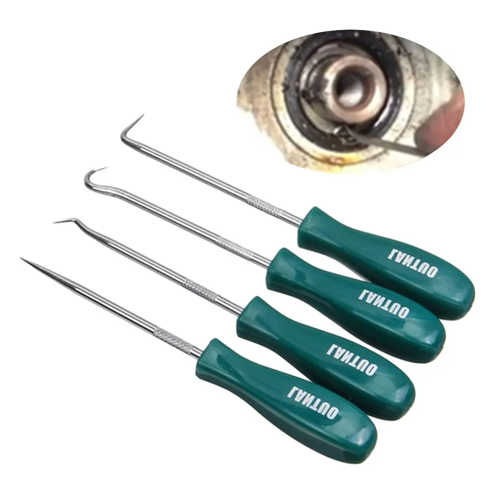 4Pcs 135mm Car Auto Vehicle Oil Seal Screwdrivers Set O-Ring Seal Gasket Puller Remover Pick Hooks Repair Tools For Car
4Pcs 135mm Car Auto Vehicle Oil Seal Screwdrivers Set O-Ring Seal Gasket Puller Remover Pick Hooks Repair Tools For Car