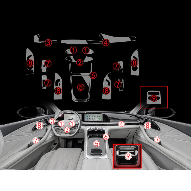 Прозрачная защитная пленка HD для экрана приборной панели автомобиля exeed RX omoda C9 yaoguang 2022 2023 2024 2025
Прозрачная защитная пленка HD для экрана приборной панели автомобиля exeed RX omoda C9 yaoguang 2022 2023 2024 2025