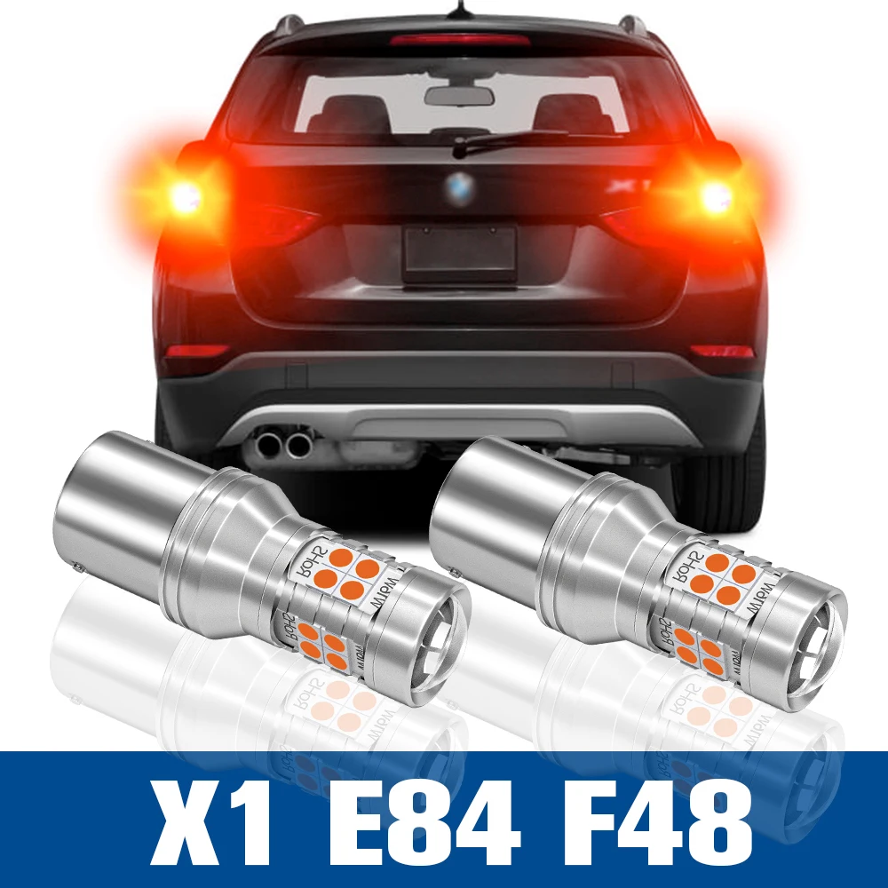 

2pcs LED Brake Light Blub Lamp Accessories Canbus For BMW X1 E84 F48 2009 2010 2011 2012 2013 2014 2015 2016 2017 2018