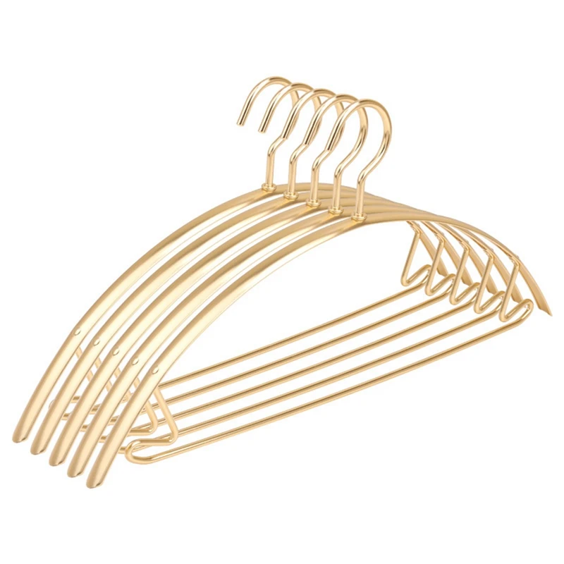 5Pcs Clothes Hanger Anti Slip Seamless Aluminum Alloy Clothing Drying Rack Wardrobe Storage Hanging Rack Pants Hangers
5Pcs Clothes Hanger Anti Slip Seamless Aluminum Alloy Clothing Drying Rack Wardrobe Storage Hanging Rack Pants Hangers