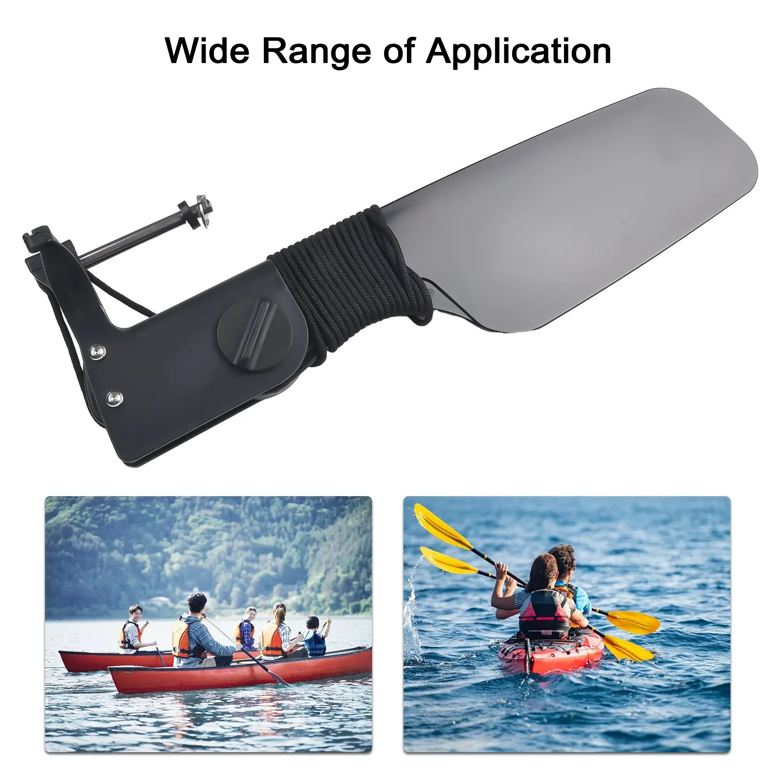 Versatile Nylon Kayak Canoe Boat Rudder With Pulley Fishing Boat Steering Control System Ideal for Fishing Enthusiasts!
Versatile Nylon Kayak Canoe Boat Rudder With Pulley Fishing Boat Steering Control System Ideal for Fishing Enthusiasts!