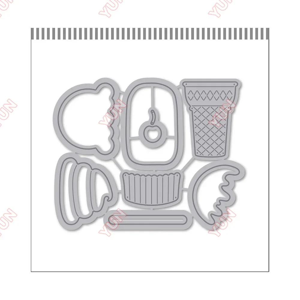Sweet Treats Die Newest Metal Cutting Dies Scrapbooking Diary Decoration Stencils Embossing Template DIY Greeting Card Handmade
Sweet Treats Die Newest Metal Cutting Dies Scrapbooking Diary Decoration Stencils Embossing Template DIY Greeting Card Handmade