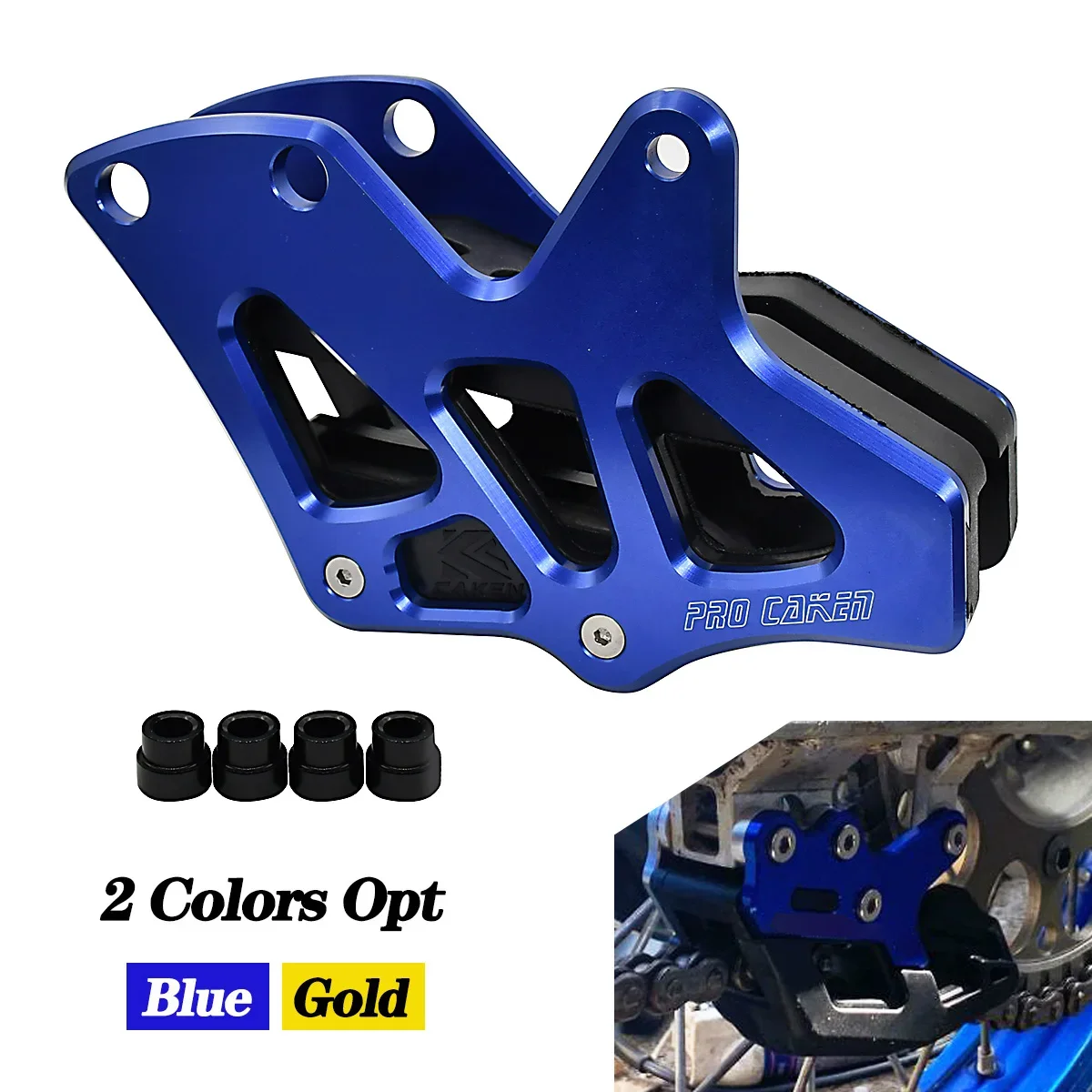 

Motorcycle CNC Chain Guard Guide For YAMAHA YZ125 YZ250 YZ250F YZ400F YZ426F YZ450F WR250F WR400F WR426F WR450F YZ WR 250F 450F