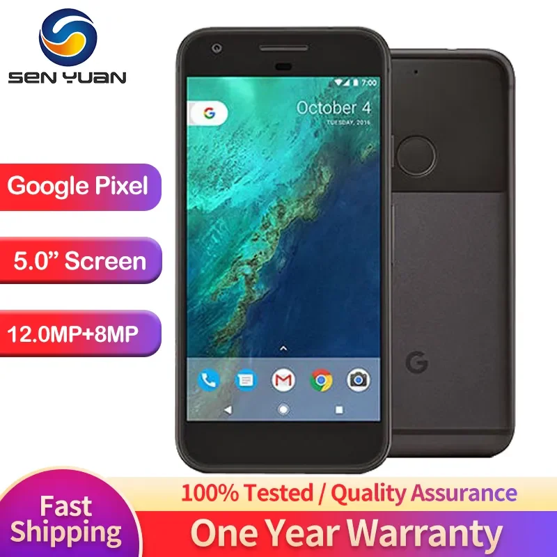 

Unlocked Google Pixel X Mobile Phone 5.0" 4GB RAM 32&128GB ROM 12MP Quad Core 4G LTE Original Android Smartphone