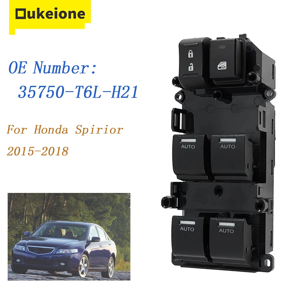 Переключатель Стеклоподъемника 35750-T6L-H21 35750T6LH21 для Honda Spirior 2015 2016 2017 2018
Переключатель Стеклоподъемника 35750-T6L-H21 35750T6LH21 для Honda Spirior 2015 2016 2017 2018