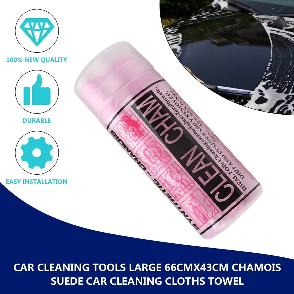 

Car Quick Dry Towel Random Color Towel 40*30CM Chamois Car Wash Towel Auto Clean Cloth Home Absorbent Cleaning Tool New