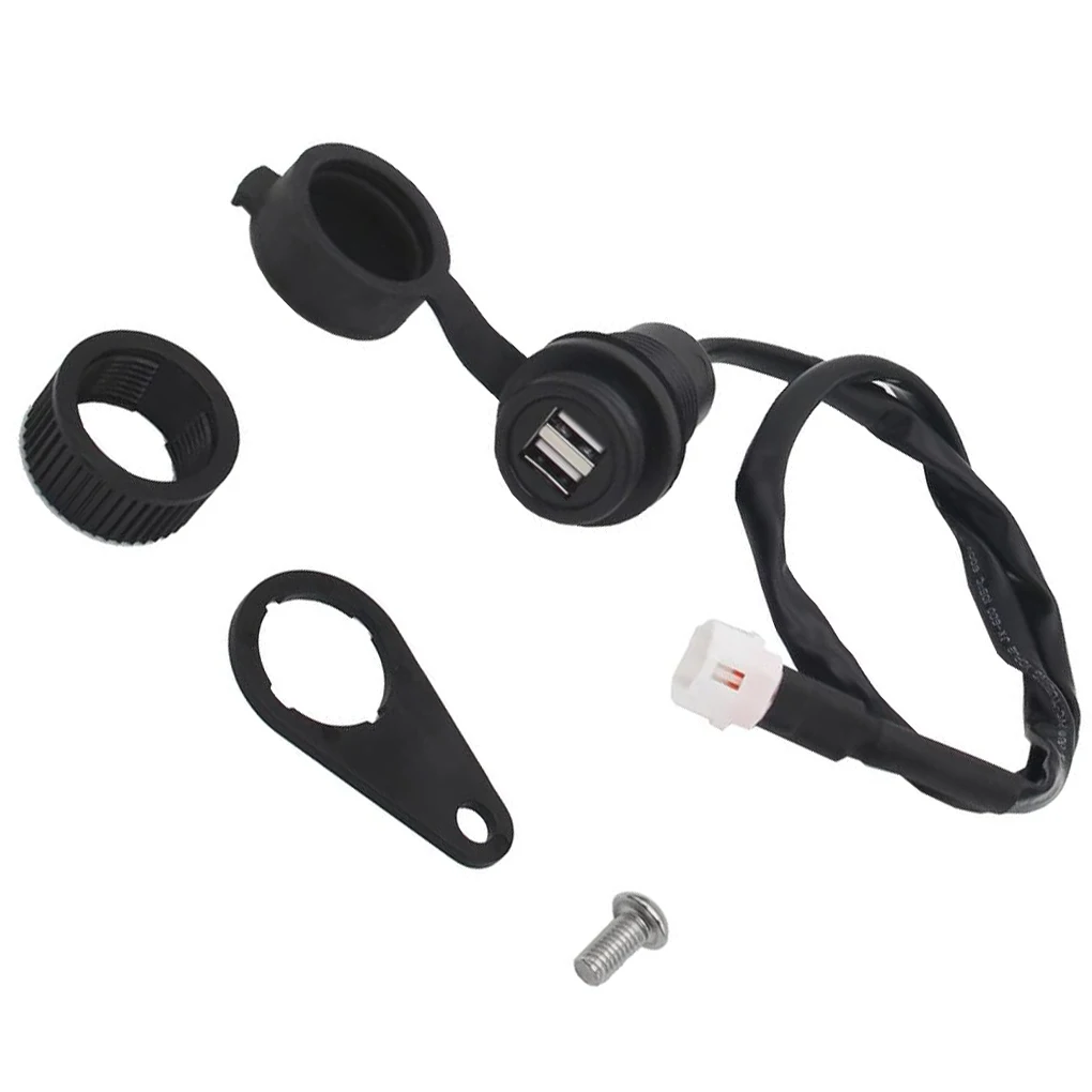 Durable Motorcycle USB Charging Socket Wear-resistant Recharger For Efficient Power Supply Not Easy black
Durable Motorcycle USB Charging Socket Wear-resistant Recharger For Efficient Power Supply Not Easy black