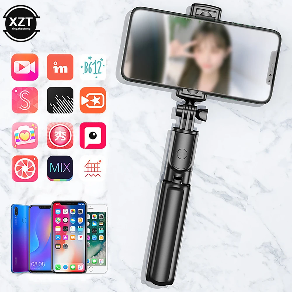 Extendable Wireless Selfie-Stick Monopod Tripod Bluetooth-compatible Selfie Stick for Huawei Xiaomi iPhone Gopro Sports Action
Extendable Wireless Selfie-Stick Monopod Tripod Bluetooth-compatible Selfie Stick for Huawei Xiaomi iPhone Gopro Sports Action