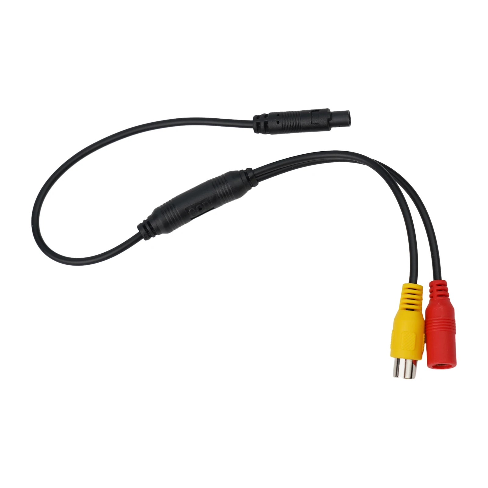 Car RCA CVBS Male To 4 PIN Female Conversion Cable Anti-corrosion Wear-resistant And Non-deformation For Rear View Mirror DVR
Car RCA CVBS Male To 4 PIN Female Conversion Cable Anti-corrosion Wear-resistant And Non-deformation For Rear View Mirror DVR