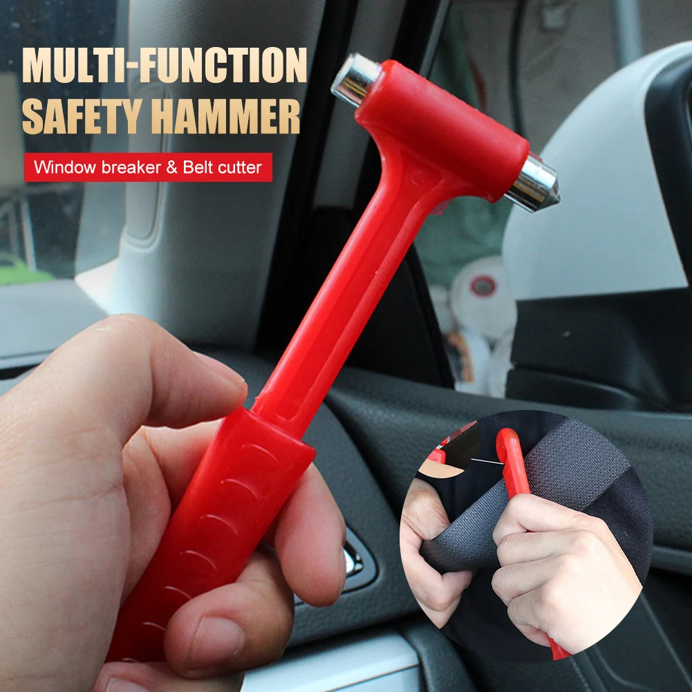2 In 1 Car Safety Hammer Seat Belt Cutter Window Glass Breaker Car Rescue Tool Mini Life Saving Escape Emergency Safety Hammer
2 In 1 Car Safety Hammer Seat Belt Cutter Window Glass Breaker Car Rescue Tool Mini Life Saving Escape Emergency Safety Hammer