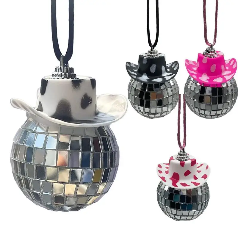 Fringe Rhinestone Pink Cowgirl Disco Ball Car Hanging Rear View Mirror Accessory Cowboy Trendy Cute Charmxs Christmas Ornaments
Fringe Rhinestone Pink Cowgirl Disco Ball Car Hanging Rear View Mirror Accessory Cowboy Trendy Cute Charmxs Christmas Ornaments