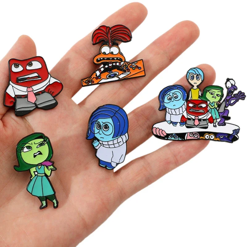 Disney Inside Out 2 Anxiety Anger Joy Anime Metal Brooch Decoration Drips Alloy Badge Pin Accessories Kids Toy Birthday Gifts
Disney Inside Out 2 Anxiety Anger Joy Anime Metal Brooch Decoration Drips Alloy Badge Pin Accessories Kids Toy Birthday Gifts