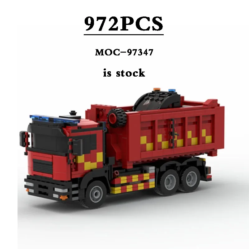 MOC Speed Champion MOC-97347 Fire Brigade Prime Mover Toy Building Block Model 972PCS Truck Model Birthday Gift Christmas Gift
MOC Speed Champion MOC-97347 Fire Brigade Prime Mover Toy Building Block Model 972PCS Truck Model Birthday Gift Christmas Gift
