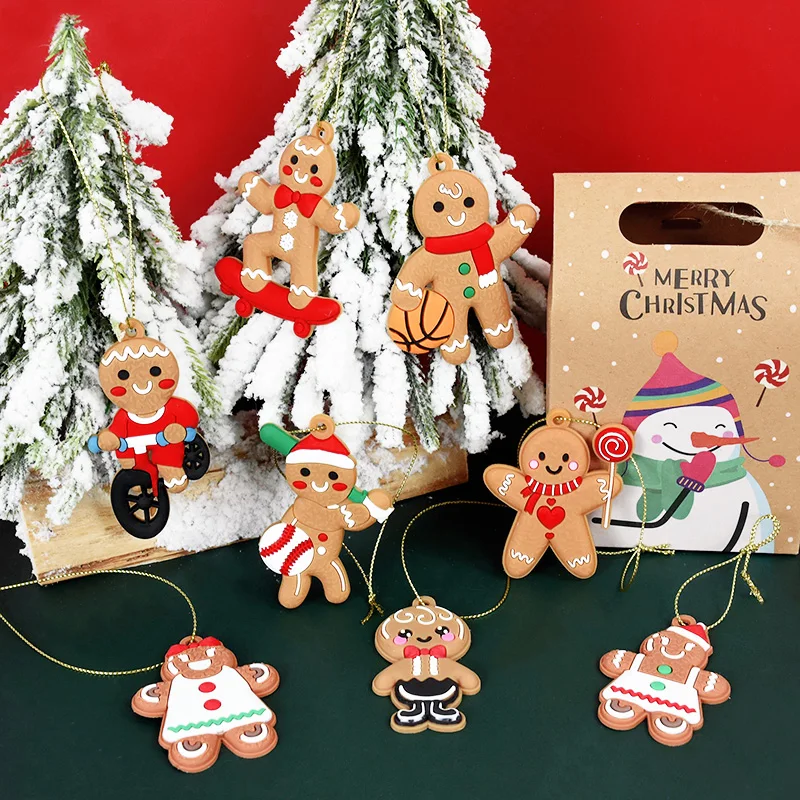 6/12Pcs Gingerbread Man Ornaments For Christmas Tree Decorations Gingerman Hanging Pendant Navidad New Year 2024 Kid Gifts
6/12Pcs Gingerbread Man Ornaments For Christmas Tree Decorations Gingerman Hanging Pendant Navidad New Year 2024 Kid Gifts