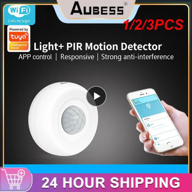 1/2/3PCS Tuya WiFi Light + PIR Motion Sensor Smart Home Infrared Passive Detector Security Burglar Alarm Sensor Remote Via
1/2/3PCS Tuya WiFi Light + PIR Motion Sensor Smart Home Infrared Passive Detector Security Burglar Alarm Sensor Remote Via