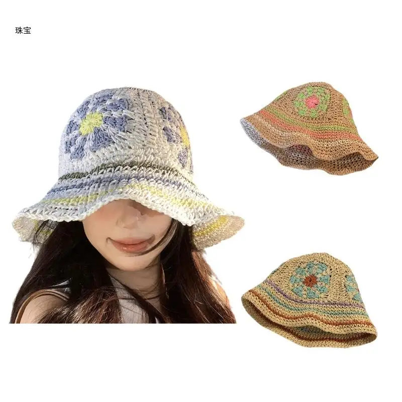 X5QE Female Travel Fisherman Hat Sun Hat Party Straw Hat Girl Photography Bucket Hat
X5QE Female Travel Fisherman Hat Sun Hat Party Straw Hat Girl Photography Bucket Hat