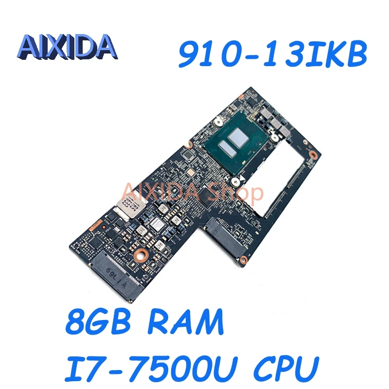 AIXIDA FRU 5B20M35075 CYG50 NM-A901 для Lenovo Yoga 910-13IKB 910 Материнская плата для ноутбука Стандартный ЦП 8 ГБ ОЗУ материнская плата полный тест
AIXIDA FRU 5B20M35075 CYG50 NM-A901 для Lenovo Yoga 910-13IKB 910 Материнская плата для ноутбука Стандартный ЦП 8 ГБ ОЗУ материнская плата полный тест