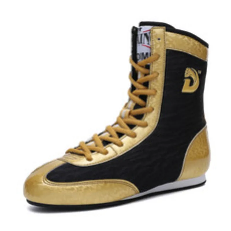 

Professional Wrestling Shoes with Lace-up Design for Children Anti-Slip and Perfect for Boxing and Massage Boxing shoes