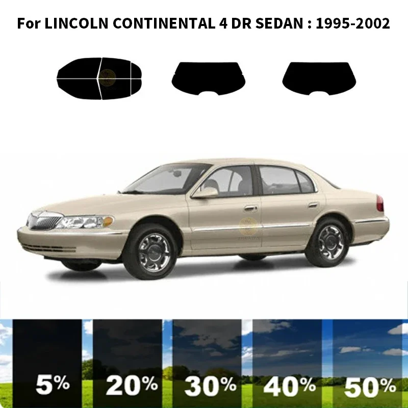 Precut nanoceramics car UV Window Tint Kit Automotive Window Film For LINCOLN CONTINENTAL 4 DR SEDAN 1995-2002
Precut nanoceramics car UV Window Tint Kit Automotive Window Film For LINCOLN CONTINENTAL 4 DR SEDAN 1995-2002