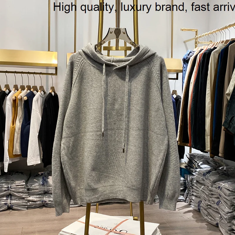 Loose 【Live Shot】women Hooded Pullovers Top Long Sleeve Sweaters New Autumn Winter Casual Knitting Sweatshirt 7colors
Loose 【Live Shot】women Hooded Pullovers Top Long Sleeve Sweaters New Autumn Winter Casual Knitting Sweatshirt 7colors