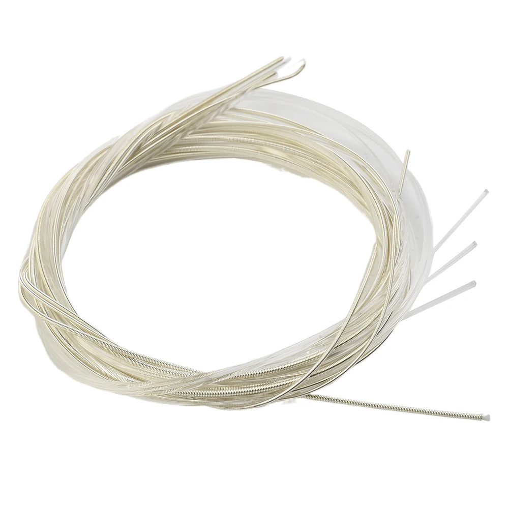 Classical Guitar Strings Metal Normal Tension Replacement 1 Set Accessories Guitar Strings High Quality Silver
Classical Guitar Strings Metal Normal Tension Replacement 1 Set Accessories Guitar Strings High Quality Silver