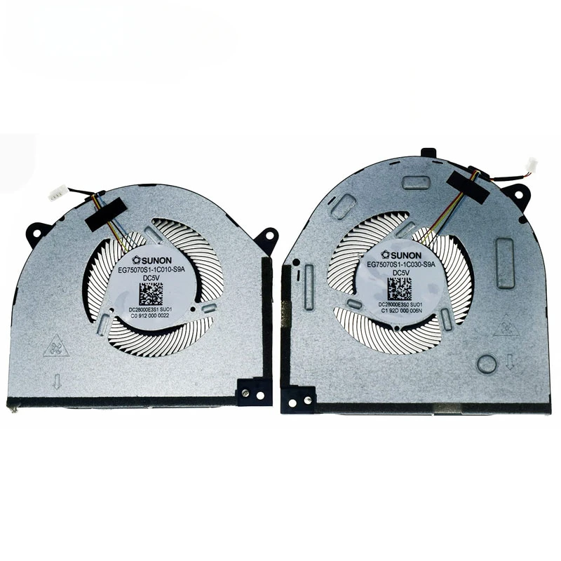 for Lenovo Legion Y540-15IRH 81SX Y7000-2019 81NS DC5V 0.5A GTX1660Ti 5F10S13886 Replacement CPU + GPU Cooling Fan
for Lenovo Legion Y540-15IRH 81SX Y7000-2019 81NS DC5V 0.5A GTX1660Ti 5F10S13886 Replacement CPU + GPU Cooling Fan