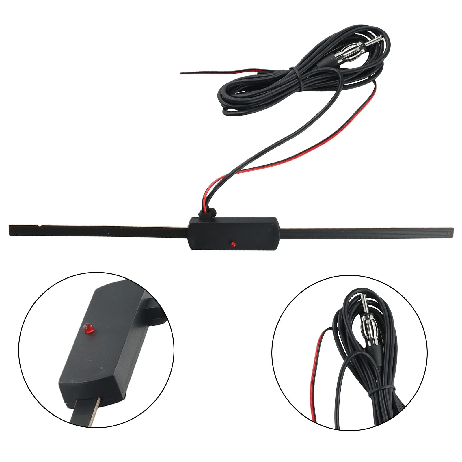 Durable New Portable Useful Antenna Amplifier Radio Replacement Signal Universal Windshield 12V 1pc Booster Car
Durable New Portable Useful Antenna Amplifier Radio Replacement Signal Universal Windshield 12V 1pc Booster Car