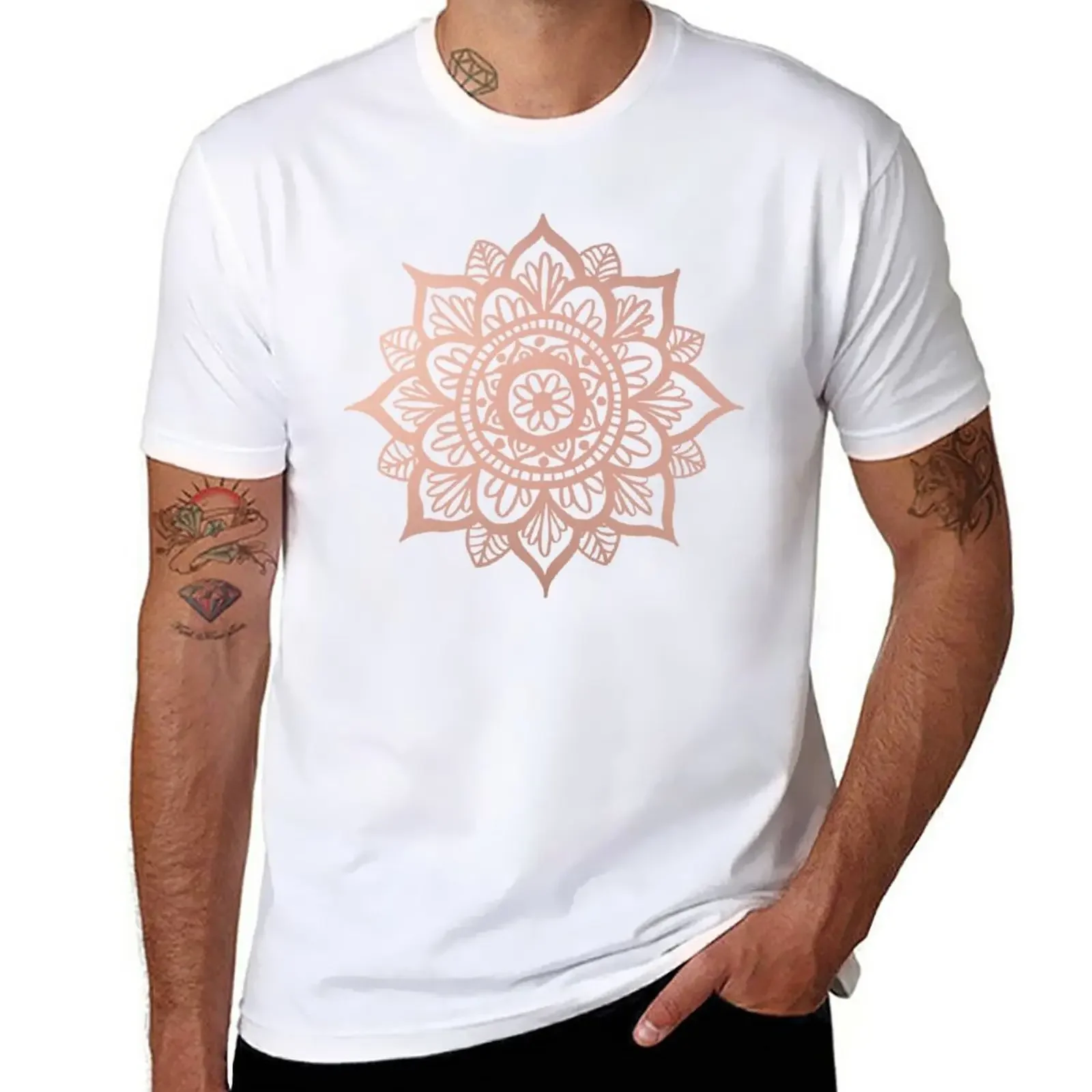 New Rose Gold Mandala T-Shirt kawaii clothes aesthetic clothes sweat sports fans mens t shirt graphic
New Rose Gold Mandala T-Shirt kawaii clothes aesthetic clothes sweat sports fans mens t shirt graphic