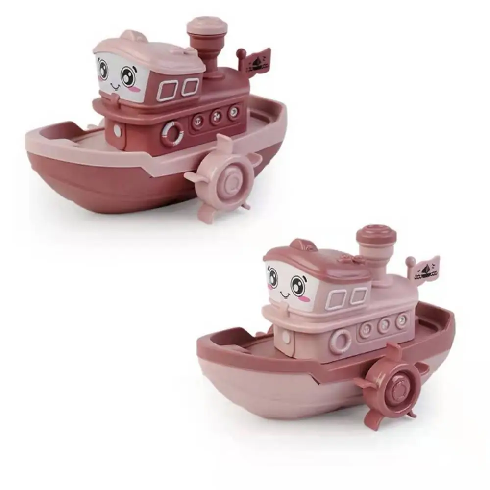 Babys Bath Toy Boat Boat Play Water Toy Impact-resistant Cute Baby Bath Toys Abs Anti-fall Children Clockwork Toy Boat On Water 
Babys Bath Toy Boat Boat Play Water Toy Impact-resistant Cute Baby Bath Toys Abs Anti-fall Children Clockwork Toy Boat On Water
