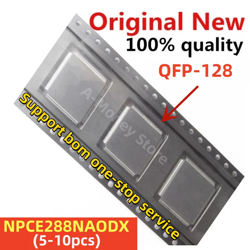 

(5-10pcs)NPCE288NA0DX NPCE288NAODX QFP-128