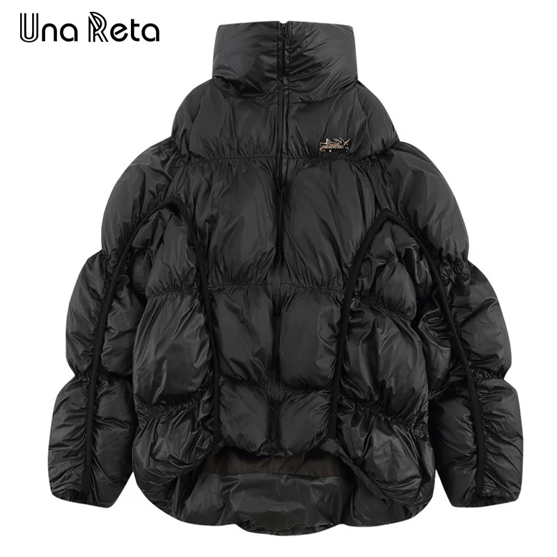 Una Reta Men's Winter Jackets Hip Hop Pleated Casual Parkas Coat Streetwear Loose Men Clothing Quality Unisex Padded Coat
Una Reta Men's Winter Jackets Hip Hop Pleated Casual Parkas Coat Streetwear Loose Men Clothing Quality Unisex Padded Coat