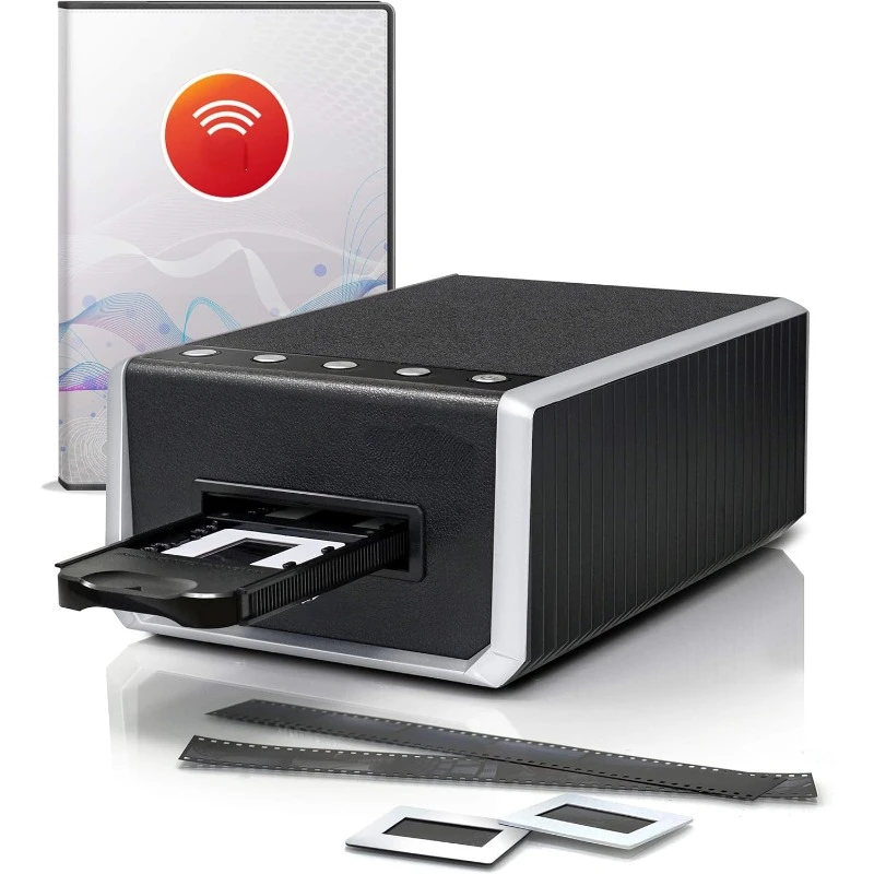 OpticFilm 135i - Automatic Film & Slide Scanner, Batch converts 35mm Slides & Film Negatives, Support 3rd Party Editing Software
OpticFilm 135i - Automatic Film & Slide Scanner, Batch converts 35mm Slides & Film Negatives, Support 3rd Party Editing Software