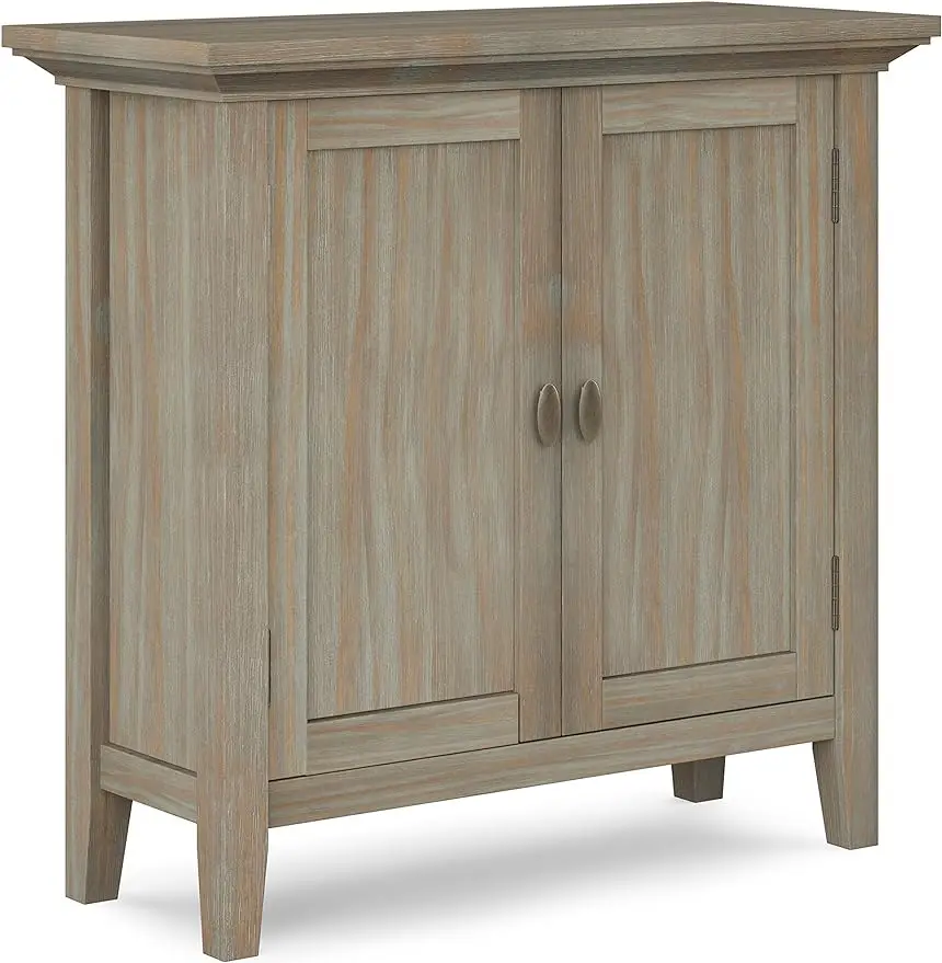 SIMPLIHOME Redmond SOLID WOOD 32 inch Wide Transitional Low Storage Cabinet in Distressed Grey for the Living Room
SIMPLIHOME Redmond SOLID WOOD 32 inch Wide Transitional Low Storage Cabinet in Distressed Grey for the Living Room