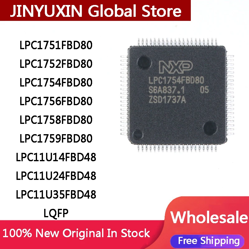 LPC1751FBD80 LPC1752FBD80 LPC1754FBD80 LPC1756FBD80 LPC1758FBD80 LPC1759FBD80 LPC11U14FBD48 LPC11U24FBD48 LPC11U35FBD48 lqbdfp IC
LPC1751FBD80 LPC1752FBD80 LPC1754FBD80 LPC1756FBD80 LPC1758FBD80 LPC1759FBD80 LPC11U14FBD48 LPC11U24FBD48 LPC11U35FBD48 lqbdfp IC