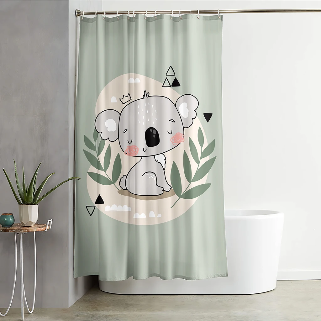 3D Zoo Colorful Animal Funny Cute Koala Kid Polyester Shower Curtain Set for Bathroom Bath Waterproof Fabric with 12 Hooks Decor
3D Zoo Colorful Animal Funny Cute Koala Kid Polyester Shower Curtain Set for Bathroom Bath Waterproof Fabric with 12 Hooks Decor
