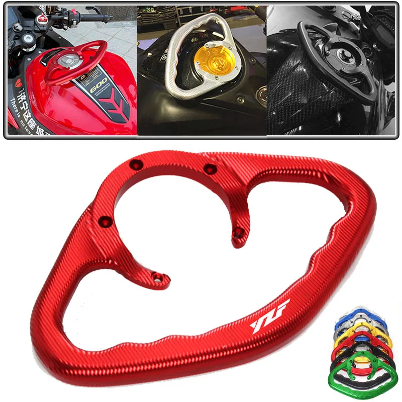 For Yamaha YZF R1 YZF R6 YZFR6 YZF R125 YZFR15 R25 YZF R3 YZF R25 Motorcycle Accessories CNC Passenger Grip Tank Grab Bar
For Yamaha YZF R1 YZF R6 YZFR6 YZF R125 YZFR15 R25 YZF R3 YZF R25 Motorcycle Accessories CNC Passenger Grip Tank Grab Bar