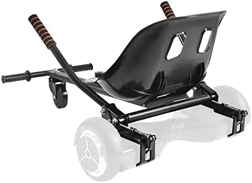 Hoverboard Seat Attachment Straps Not Required, Hover Board Go Kart Accessory w/Locking Mechanism,265lbs Hover cart 26\u201D-34.
Hoverboard Seat Attachment Straps Not Required, Hover Board Go Kart Accessory w/Locking Mechanism,265lbs Hover cart 26\u201D-34.