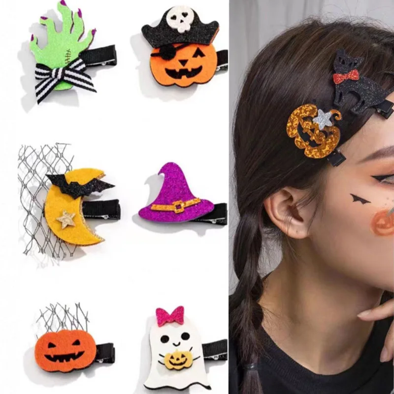 2024 Ghost Festival Hair Card Headwear Halloween Hair Clip Pumpkin Ghost Hand Clip Women Girl Party Y2k Hairpin Accessories
2024 Ghost Festival Hair Card Headwear Halloween Hair Clip Pumpkin Ghost Hand Clip Women Girl Party Y2k Hairpin Accessories