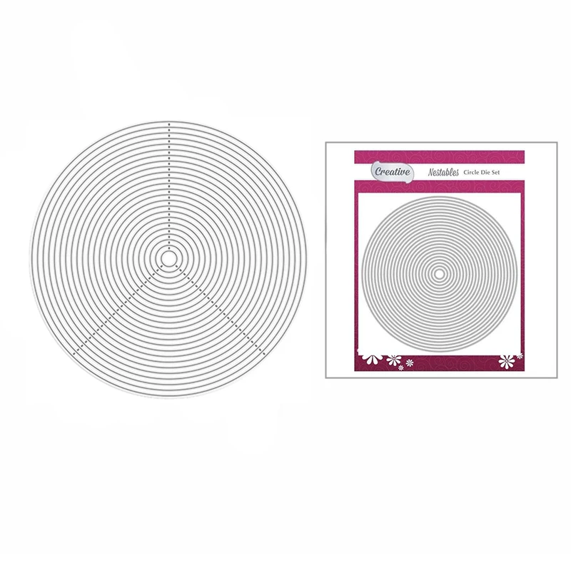 2022 DIY Round Nesting Metal Cutting Dies for Scrapbooking and Card Making Journal Decoration New Embossing Craft Without Stamps
2022 DIY Round Nesting Metal Cutting Dies for Scrapbooking and Card Making Journal Decoration New Embossing Craft Without Stamps