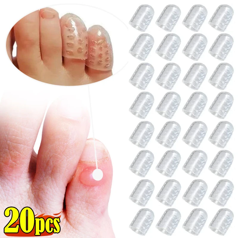 1/20pcs Toe Protector Soft Silicone Breathable Foot Corns Blisters Toe Cap Cover Foot Care Tool Anti-Friction Toe Separators
1/20pcs Toe Protector Soft Silicone Breathable Foot Corns Blisters Toe Cap Cover Foot Care Tool Anti-Friction Toe Separators