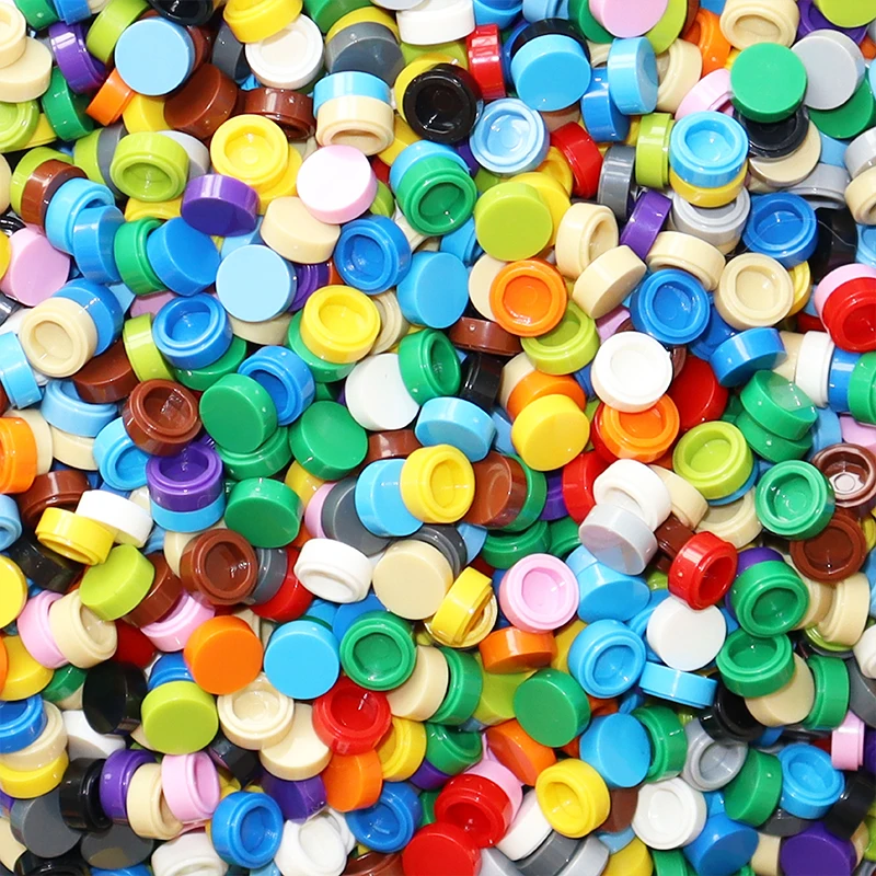 2000PCS Flat Tile Round 1*1 Building Blocks MOC Assemble Particles 98138 1x1 Bricks Particles DIY Educational Parts Toy for Kids
2000PCS Flat Tile Round 1*1 Building Blocks MOC Assemble Particles 98138 1x1 Bricks Particles DIY Educational Parts Toy for Kids