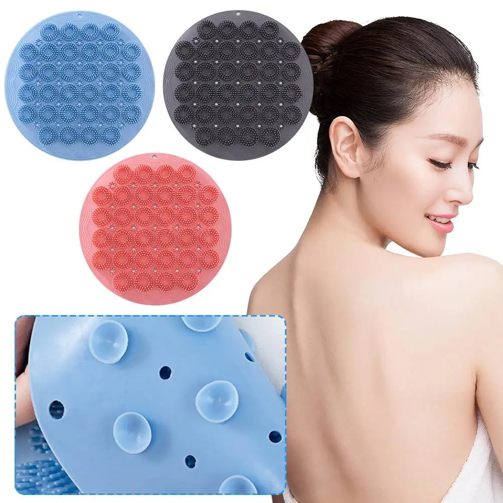 Hands Free Back Scrubber for Shower, Suction Cup Body Scrubber Silicone Lazy Shower Foot Massage Scrubber Bath Sponge Brush W6H0
Hands Free Back Scrubber for Shower, Suction Cup Body Scrubber Silicone Lazy Shower Foot Massage Scrubber Bath Sponge Brush W6H0